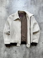 Vintage 1970's Alexandre Dagger Collar Woven Ricky Style Blouson.