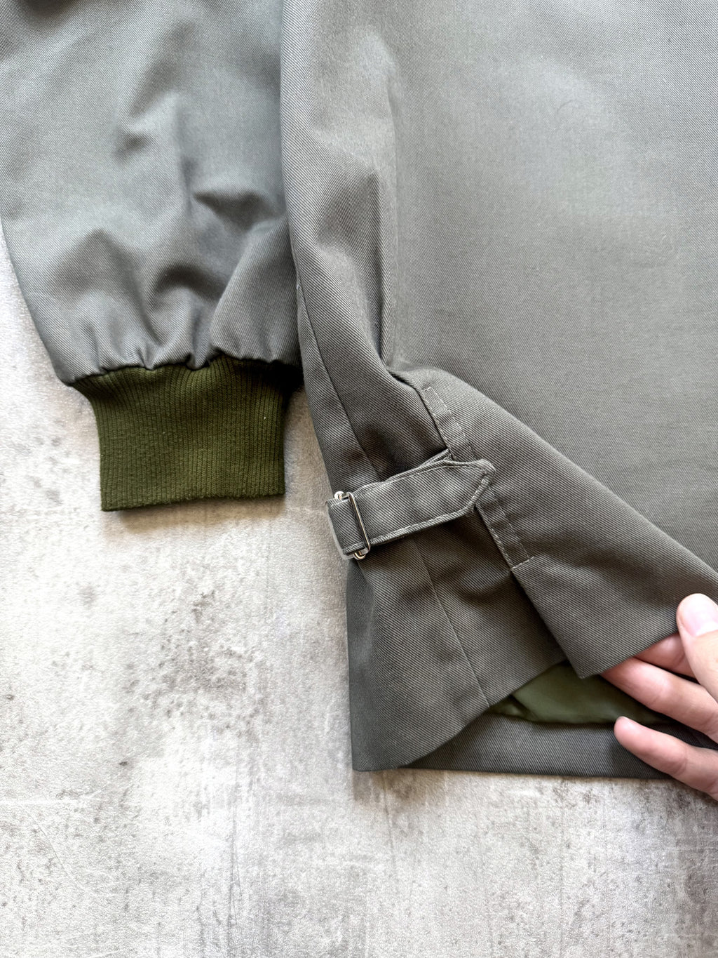 Vintage 1970's Sartor Yorkshire English Twill Cotton Buckled Walking Jacket.