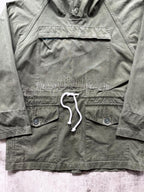 Vintage 1970’s British Army Modified Canvas Cadet Smock Pullover.