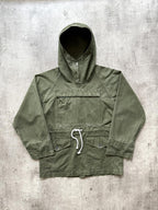 Vintage 1970’s British Army Modified Canvas Cadet Smock Pullover.