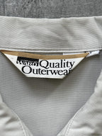 Vintage 1970's Montgomery Ward Pride Zipper Lightweight Cropped Summer Blouson.