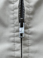 Vintage 1970's Montgomery Ward Pride Zipper Lightweight Cropped Summer Blouson.