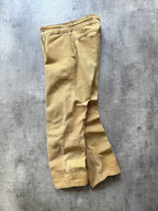 Vintage 1960's Black Sheep USA Duck Canvas Hunting Workwear Talon Zip Trousers.