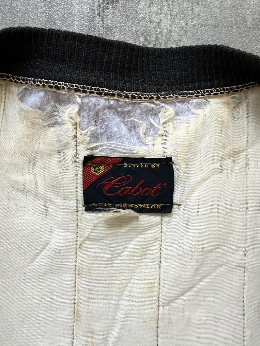 Rare Vintage 1950s Cabot Sportswear Cropped Quilted Freezer Jacket.