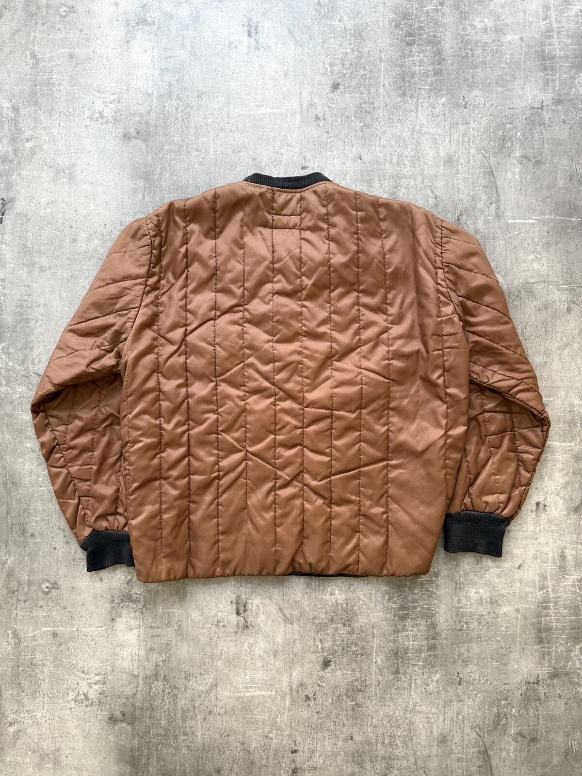 Rare Vintage 1950s Cabot Sportswear Cropped Quilted Freezer Jacket.