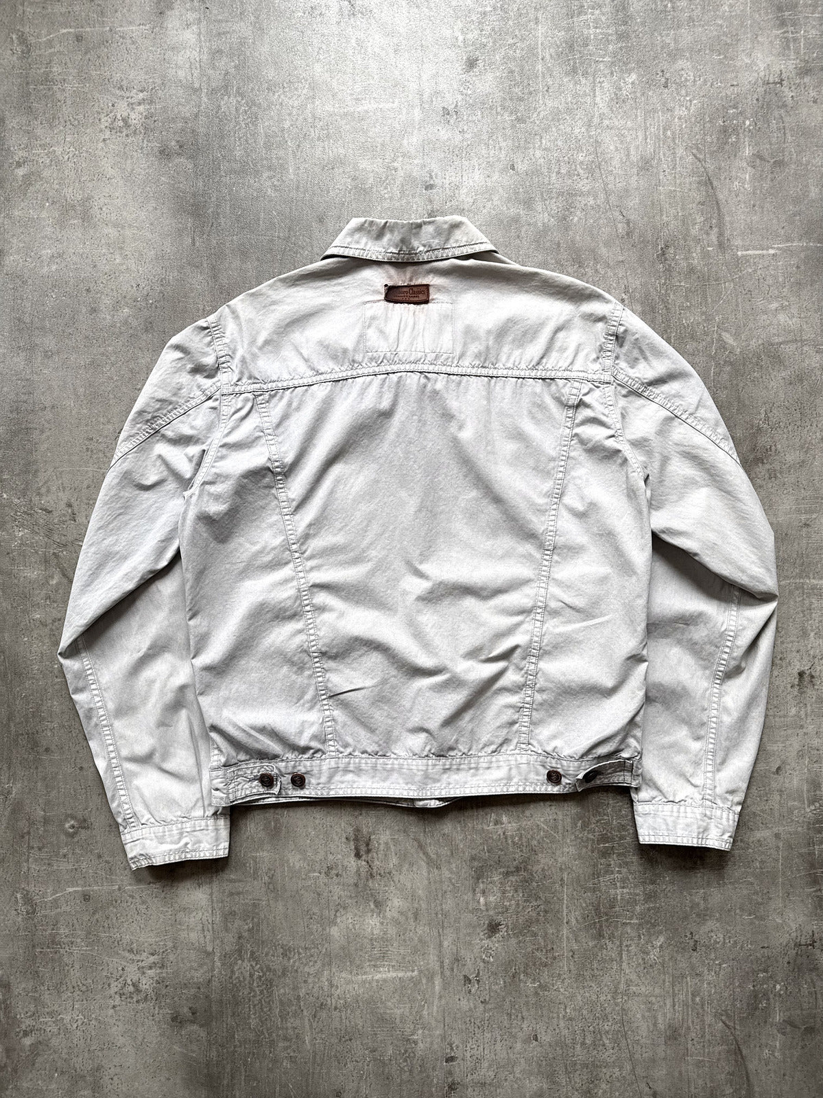 Vintage 1990’s Marlboro Classics Coated Cotton Four Pocket Cropped Western Blouson.