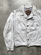 Vintage 1990’s Marlboro Classics Coated Cotton Four Pocket Cropped Western Blouson.