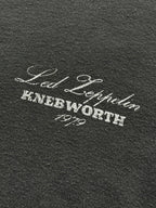 Rare Vintage 1979 Led Zeppelin Knebworth Festival Graphic Tee.