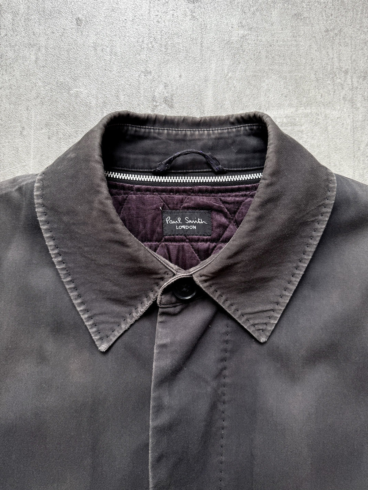 Vintage 1990’s Paul Smith Three Pocket Faded Formal 3/4 Length Modular Coat.