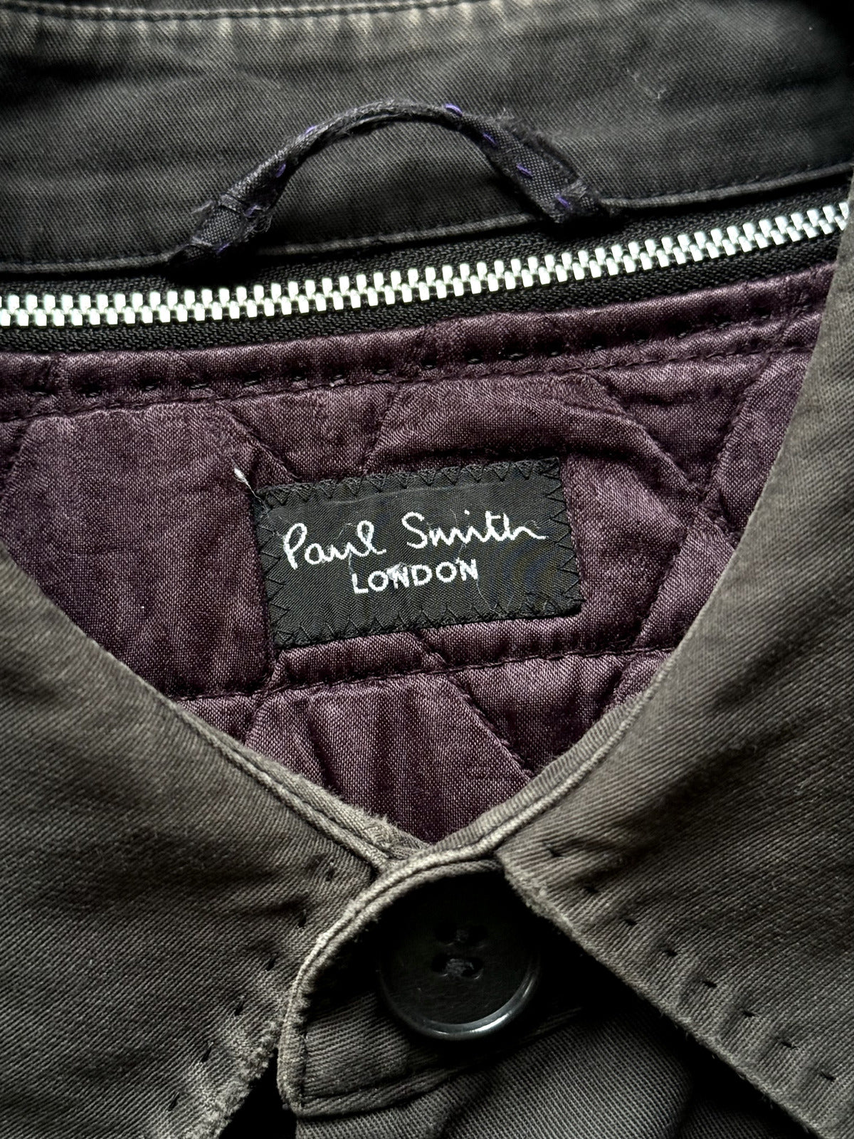 Vintage 1990’s Paul Smith Three Pocket Faded Formal 3/4 Length Modular Coat.