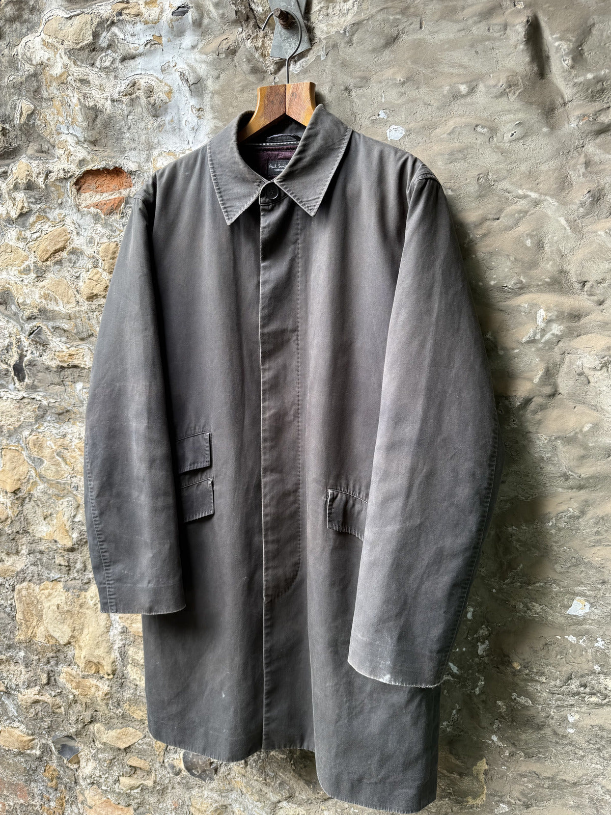 Vintage 1990’s Paul Smith Three Pocket Faded Formal 3/4 Length Modular Coat.