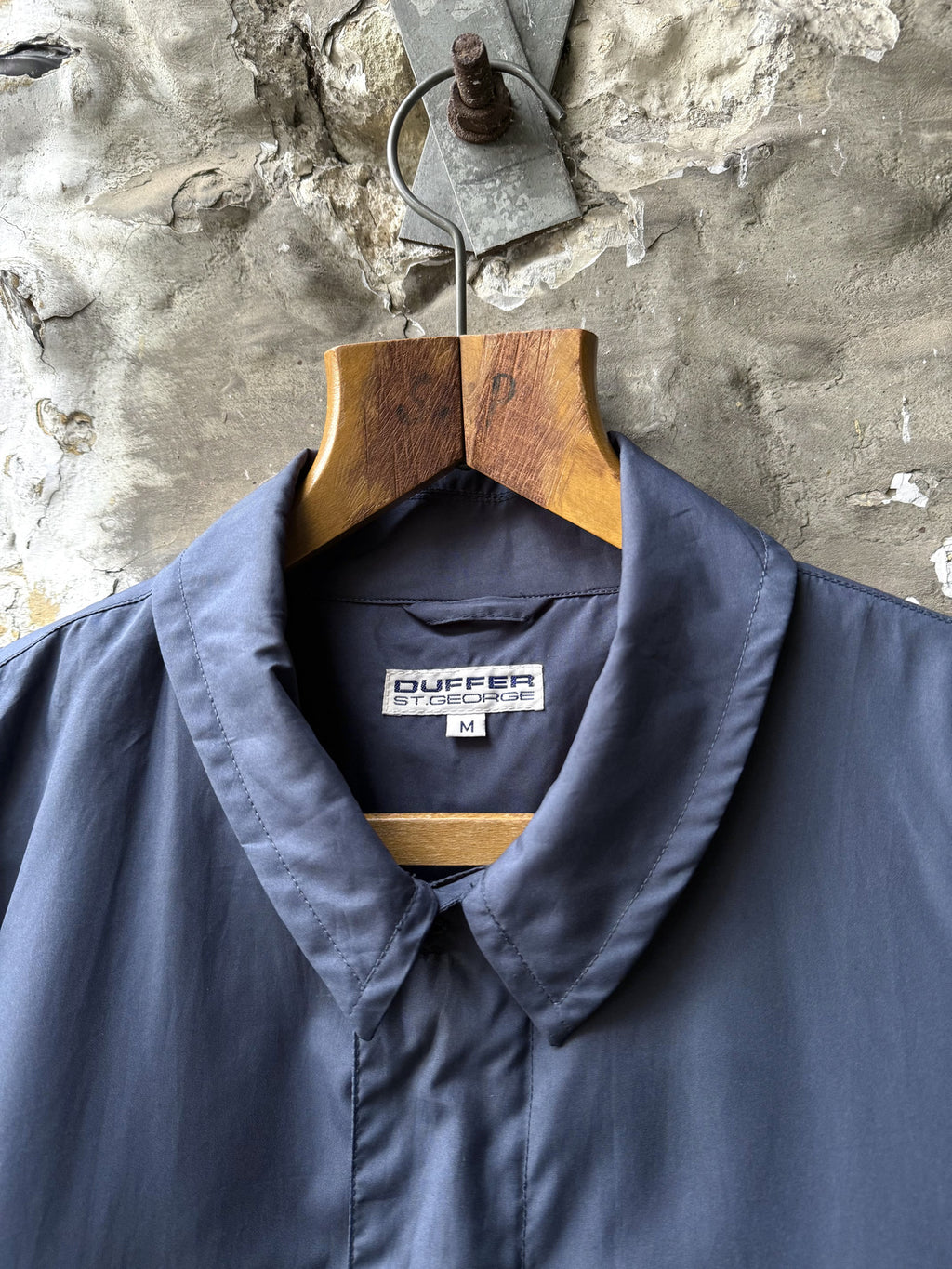 Vintage 1990’s Duffer St. George Lightweight Double Pocket Rain Coat.