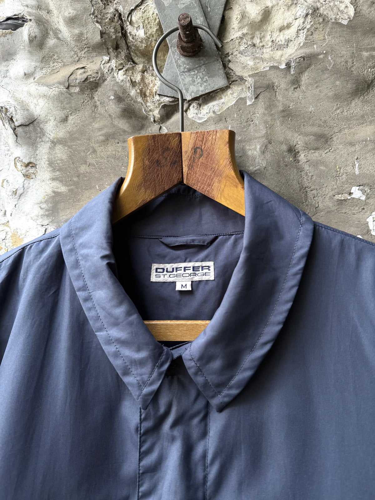 Vintage 1990’s Duffer St. George Lightweight Double Pocket Rain Coat.