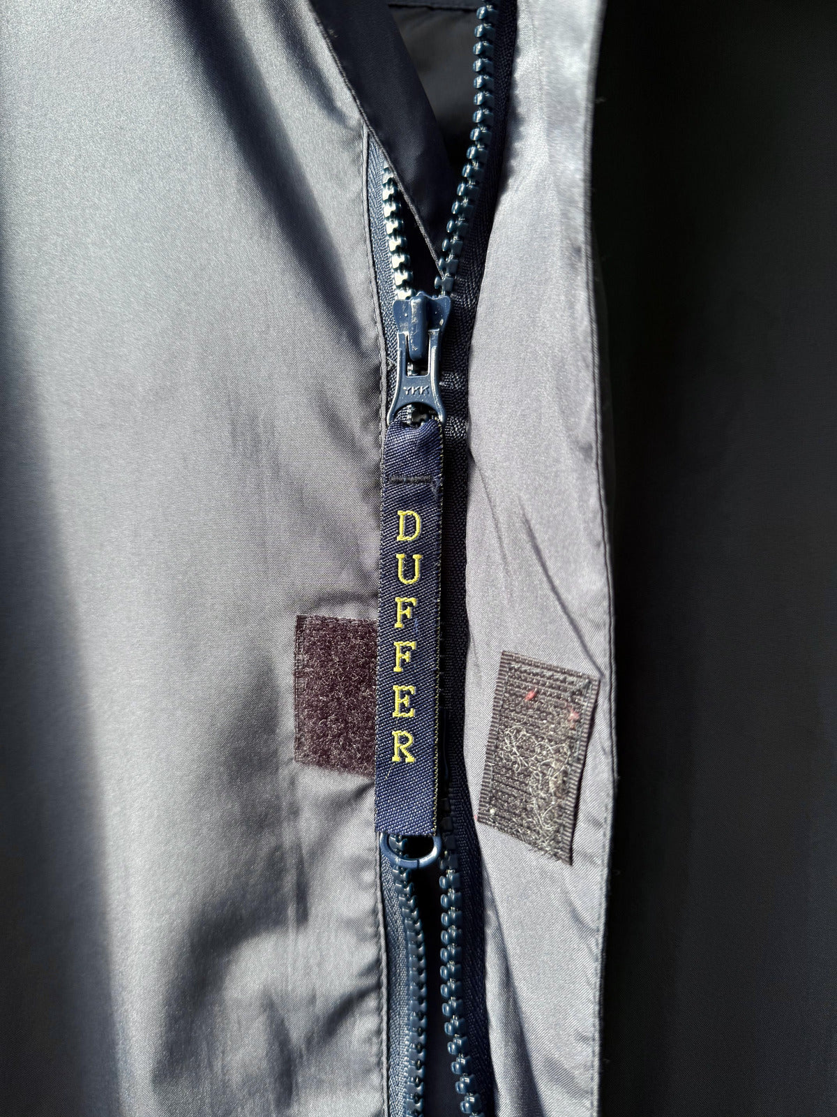 Vintage 1990’s Duffer St. George Lightweight Double Pocket Rain Coat.