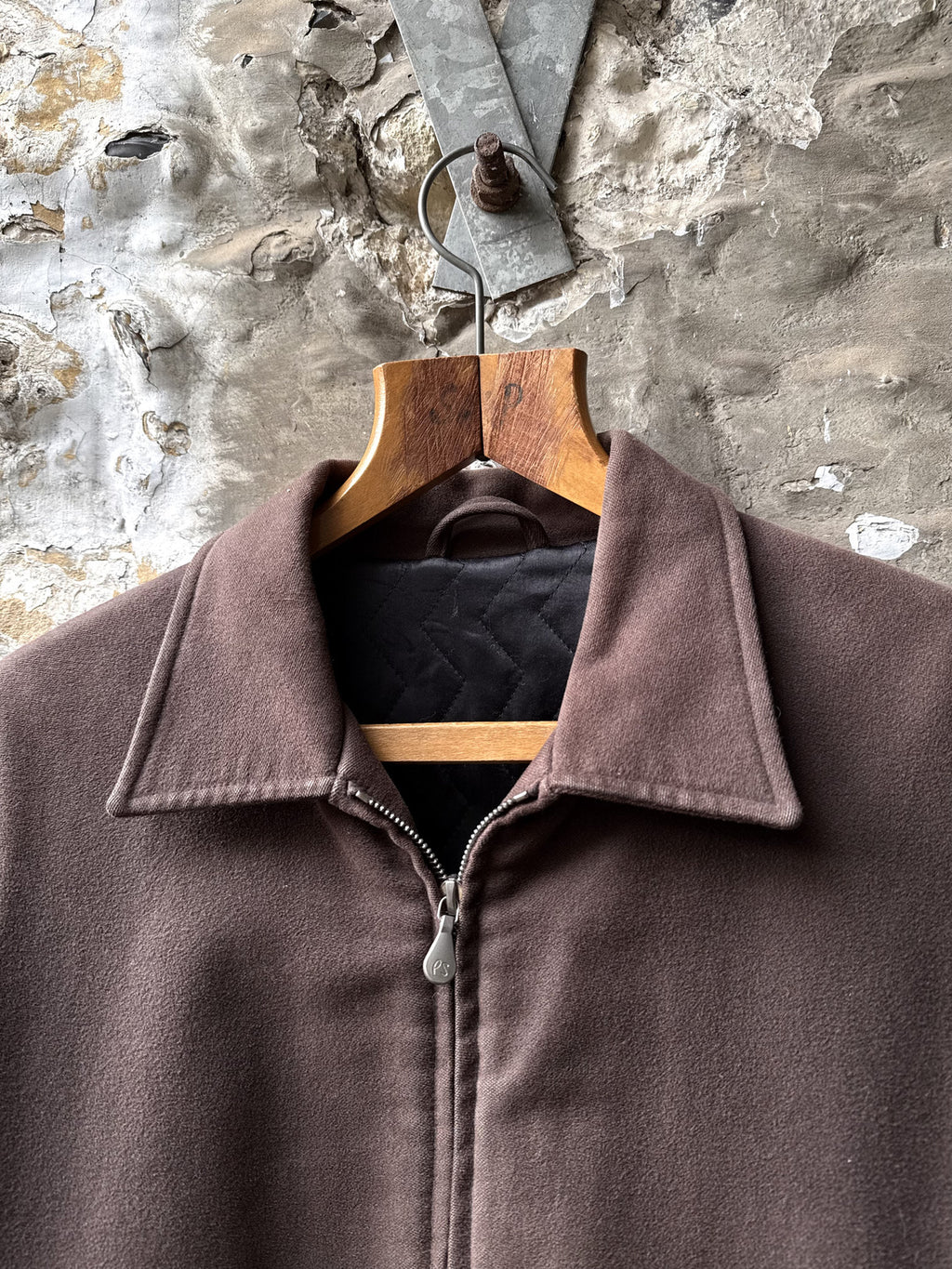 Vintage 1990’s Paul Smith Italian Made Cropped Moleskin Cyclist Blouson.