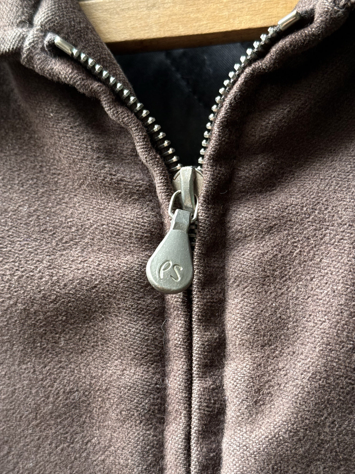 Vintage 1990’s Paul Smith Italian Made Cropped Moleskin Cyclist Blouson.