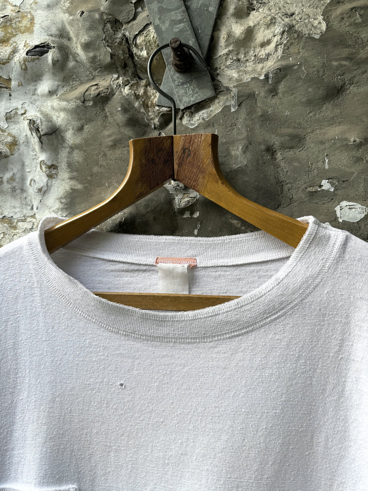 Vintage 1980's Emporio Armani Double Pocket Smock Sweatshirt.