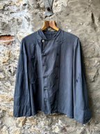 Vintage 1940’s Vetra France Garment Dyed Double Breasted Sanfor Cotton Chef Work Shirt.
