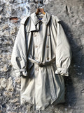 1990's Polo Ralph Lauren Double Breasted Goose Down Belted Commander Trench Coat
