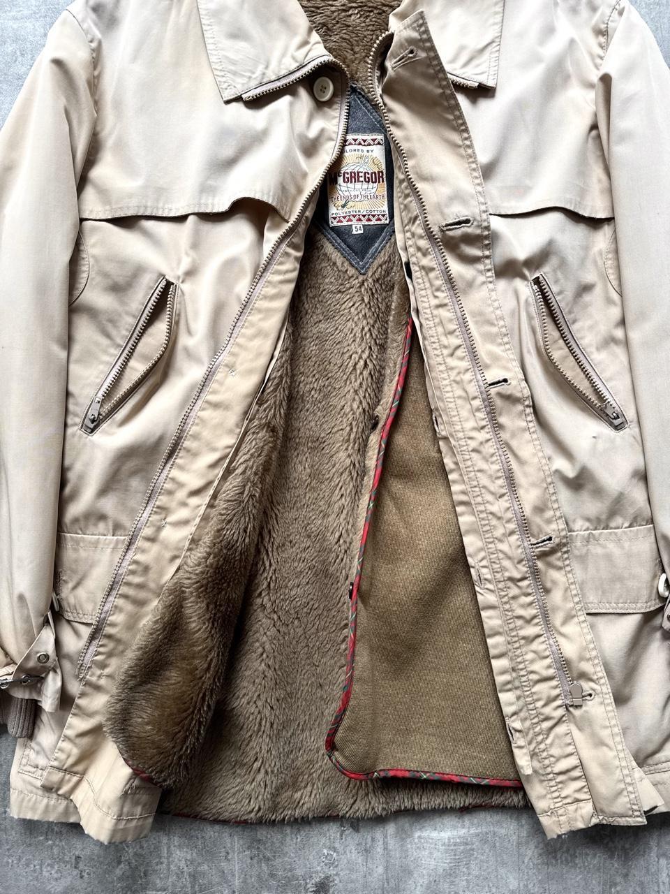 Vintage 1970’s McGregor Pile Fleece Utility Hiking Walking Jacket.
